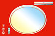 BRILONER - INA Plafonnier  LED CCT Ø49cm gris clair/mokka 5200 lm - vignette