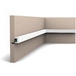 ORAC DECOR - CX190 Corniche plafond pour éclairage indirect Orac Decor - 2x3x200cm (h x p x L) - moulure décorative polymère Carton 8 pièces - vignette