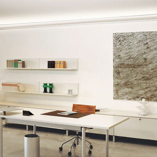 ORAC DECOR - C900 Corniche plafond pour éclairage indirect Orac Decor - 17x14,5x200cm (h x p x L) - moulure décorative polyuréthane Carton 8 pièces - large