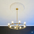 SANS - Rosace plafond 88,6 cm R036 - Polyuréthane - vignette