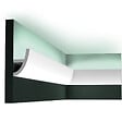 ORAC DECOR - C373 Corniche Eclairage Indirect Polyuréthane Orac Decor Antonio Ulf Moritz -8x5cm (h x p) Pack 2 pièces - vignette