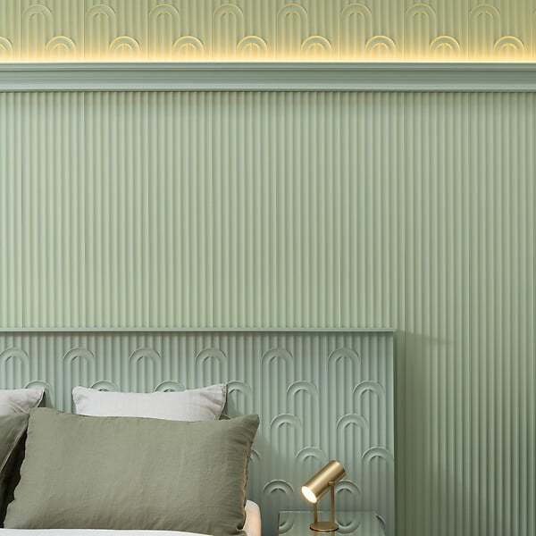 ORAC DECOR - Pack 10 mètres Corniches Plafond C323 avec colle - Orac x Cimaises-et-plus - 5.5 x 4.2 x 200cm (h x p x L) - moulure décorative polyuréthane - large