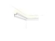 ORAC DECOR - Pack 10 mètres Corniches Plafond C323 avec colle - Orac x Cimaises-et-plus - 5.5 x 4.2 x 200cm (h x p x L) - moulure décorative polyuréthane - vignette