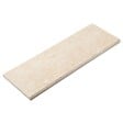 RO'MA NATURE - Margelle de piscine Travertin Beige Clair 100x33x3 cm Bord 1/2 Rond (à l'unité) - vignette