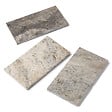 RO'MA NATURE - Margelle de piscine Travertin Gris Silver 61x33x3 cm Bord Droit (à l'unité) - vignette
