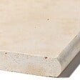 RO'MA NATURE - Margelle de piscine Travertin Beige Clair 61x33x3 cm Bord 1/2 Rond (à l'unité) - vignette