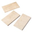 RO'MA NATURE - Margelle de piscine Travertin Beige Clair 61x33x3 cm Bord 1/2 Rond (à l'unité) - vignette