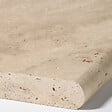 RO'MA NATURE - Margelle de piscine Travertin Beige Nuancé 100x33x3 cm Bord 1/2 Rond (à l'unité) - vignette