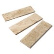 RO'MA NATURE - Margelle de piscine Travertin Beige Nuancé 100x33x3 cm Bord 1/2 Rond (à l'unité) - vignette