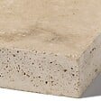 RO'MA NATURE - Margelle de piscine Travertin Beige Nuancé 61x33x5 cm Bord Droit (à l'unité) - vignette