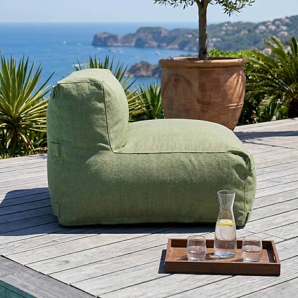 OVIALA - Fauteuil de jardin pour canapé modulable cactus - Mixi - large
