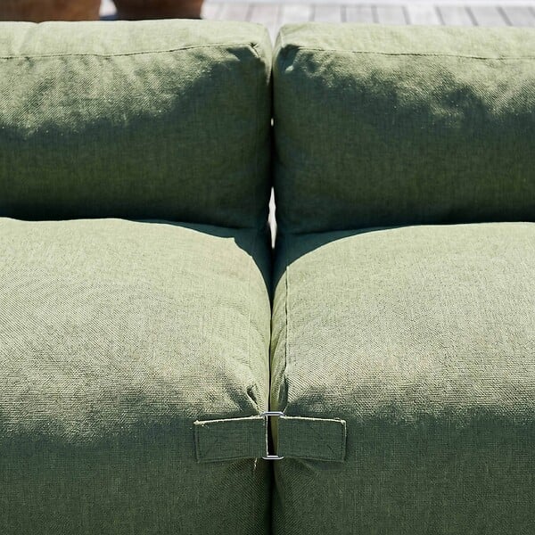 OVIALA - Salon de jardin modulable 2 places vert cactus - Mixi - large