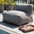 OVIALA - Salon de jardin modulable 2 places gris - Mixi - vignette