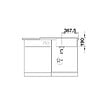 BLANCO - Pack évier à Encastrer 86cm Anthracite + Mitgeur - 528438 - vignette