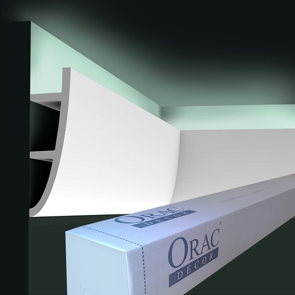 ORAC DECOR - Profil D'éclairage Moderne C374 - L200 X H18 X L5 - Orac Decor - large