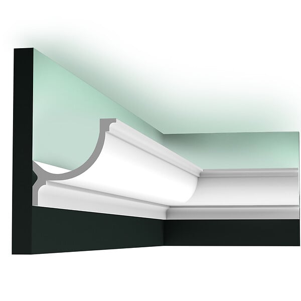 ORAC DECOR - Petite Corniche, Inspirée De La Forme De L'ove C902 - 200x10,3x10,3 - Orac Decor - large