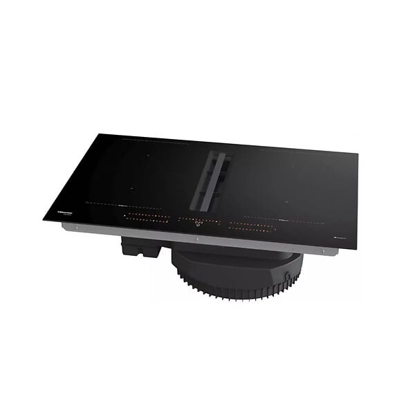 HISENSE - Plaque Induction Aspirante 4 Feux 7160w Noir - HEH8443BSCWF1 - large