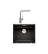 BLANCO - pack évier noir + mitigeur inox brossé - 528440 - vignette