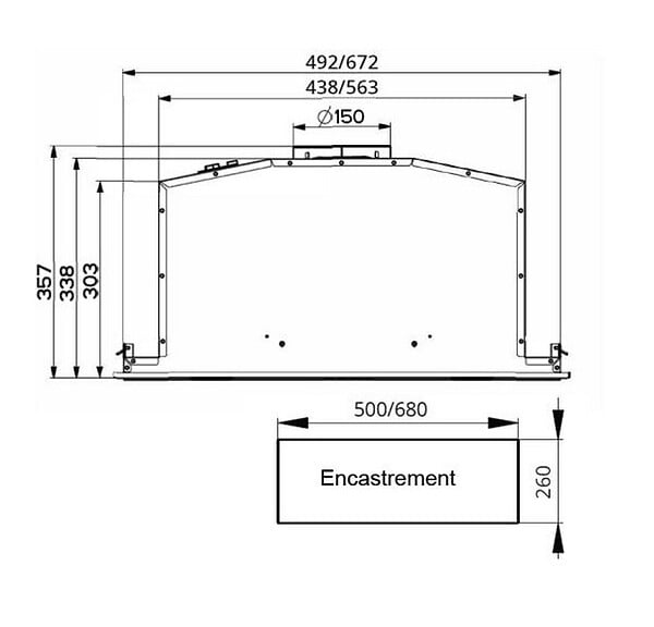ROBLIN - groupe filtrant 52cm 680m3/h 71db inox - 6668828 - large