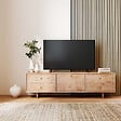 AICA SANITAIRE - Panneaux décoratifs AICA, panneaux muraux en MDF imitation bois, lot de 3, 260 x 30 cm, Teinte chêne naturel - vignette