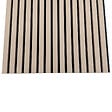 AICA SANITAIRE - Panneaux décoratifs AICA, panneaux muraux en MDF imitation bois, lot de 2, 120 x 60 cm, couleur chêne clair - vignette