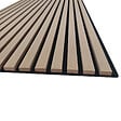 AICA SANITAIRE - Panneaux décoratifs AICA, panneaux muraux en MDF imitation bois, lot de 2, 120 x 60 cm, couleur chêne clair - vignette