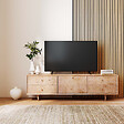 AICA SANITAIRE - Panneaux décoratifs AICA, panneaux muraux en MDF imitation bois, lot de 3, 260 x 30 cm, Teinte chêne foncé - vignette