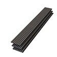 AICA SANITAIRE - Panneaux décoratifs AICA, panneaux muraux en MDF imitation bois, lot de 3, 260 x 30 cm, chêne gris - vignette