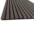AICA SANITAIRE - Panneaux décoratifs AICA, panneaux muraux en MDF imitation bois, lot de 3, 240 x 60 cm, Teinte chêne noyer - vignette
