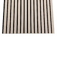 AICA SANITAIRE - Panneaux décoratifs AICA, panneaux muraux en MDF imitation bois, lot de 2, 240 x 60 cm, Teinte chêne naturel - vignette