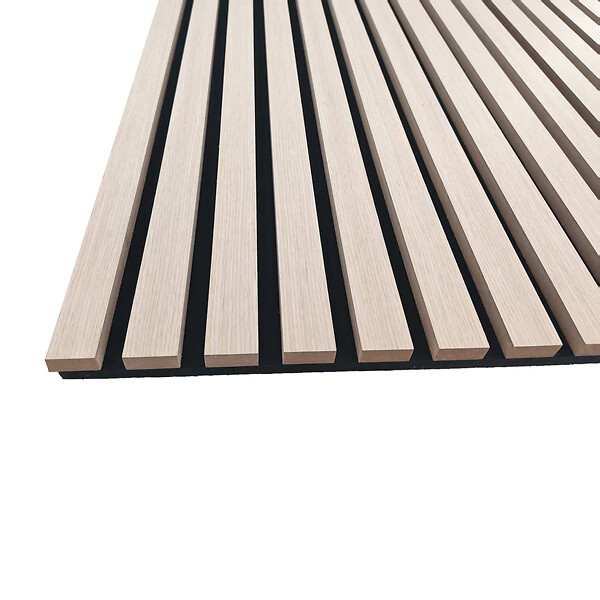 AICA SANITAIRE - Panneaux décoratifs AICA, panneaux muraux en MDF imitation bois, lot de 2, 240 x 60 cm, Teinte chêne naturel - large