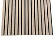 AICA SANITAIRE - Panneaux décoratifs AICA, panneaux muraux en MDF imitation bois, lot de 3, 240 x 60 cm, couleur chêne clair - vignette