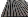 AICA SANITAIRE - Panneaux décoratifs AICA, panneaux muraux en MDF imitation bois, lot de 2, 120 x 60 cm, chêne gris - vignette