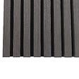 AICA SANITAIRE - Panneaux décoratifs AICA, panneaux muraux en MDF imitation bois, lot de 2, 120 x 60 cm, chêne gris - vignette