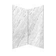 AURLANE - Pack 2 Panneaux Muraux Pierre Artic Storm 100+120x210 + Profilés Chrome - STONE'IT - vignette