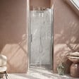 AURLANE - Pack 3 Panneaux Muraux Pierre Artic Storm 80x210cm + Profilés Chrome - STONE'IT - vignette