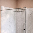 AURLANE - Pack 2 Panneaux Muraux Pierre Artic Storm 80x210cm + Profilés Chrome - STONE'IT - vignette