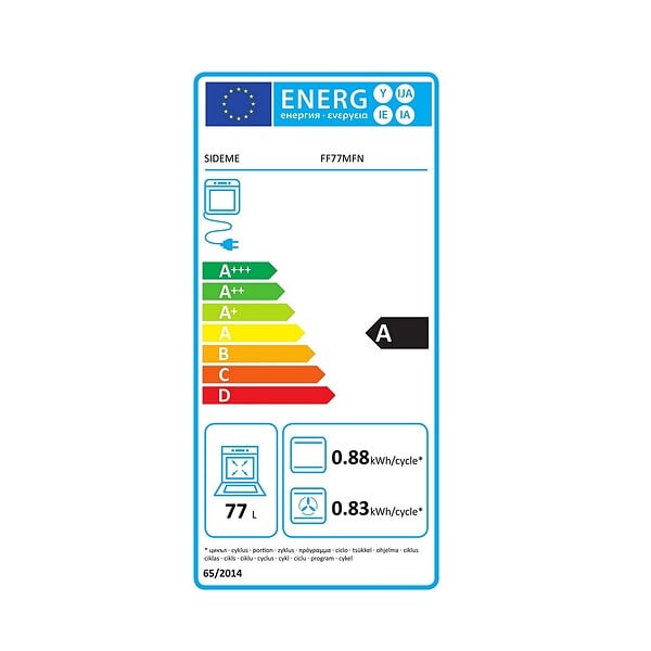FAGOR - Four Intégrable Multifonction 77l 60cm Hydrolyse Noir - FF77MFN - large
