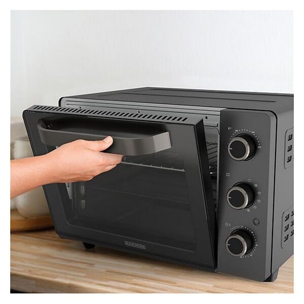 BLACK+DECKER - Four Posable 30l 1500w Gris - BXOV3000E - large