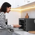 BLACK+DECKER - Four Posable 30l 1500w Gris - BXOV3000E - vignette