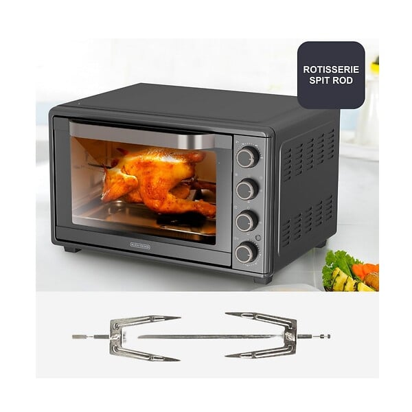 BLACK+DECKER - Four Posable 60l 2000w Gris Anthracite - BXOV6000E - large