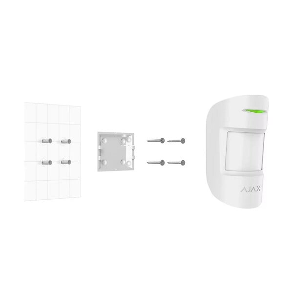 AJAX - kit alarme sans fil blanc - STARTER KIT W - large