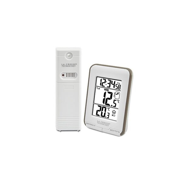 LA CROSSE TECHNOLOGY - Station Météo Blanc - WS6810WHI-TAU - large
