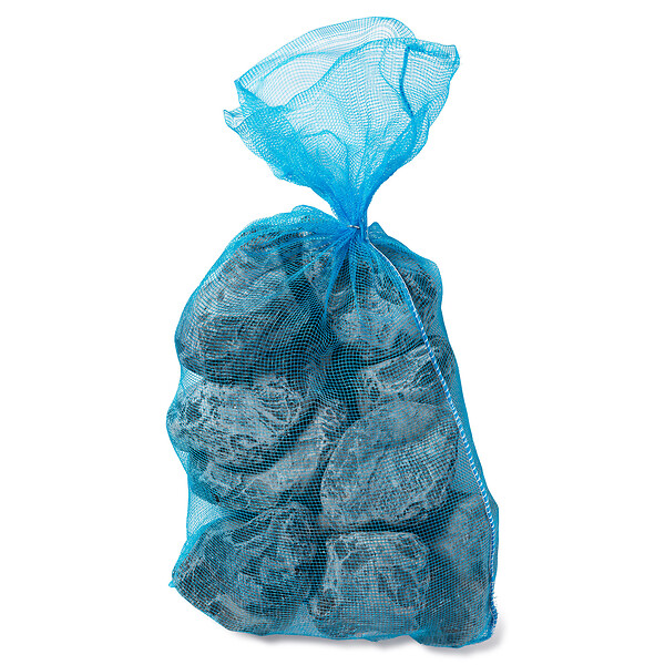 RO'MA NATURE - Galet Noir / Gris Ebano 10-15 cm - Lot de 3 filets de 15 kg - large