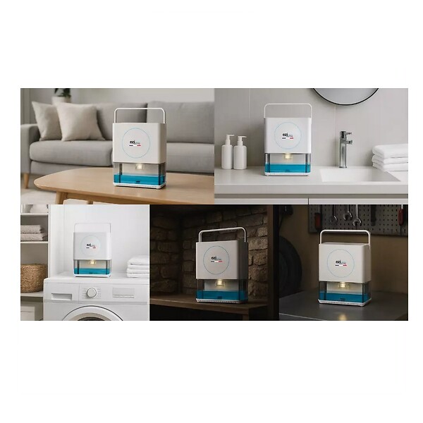 EZICLEAN - déshumidificateur 0.6l/j blanc - DRYFLOWX - large
