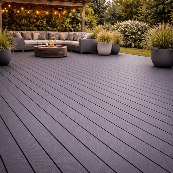 MCCOVER - Plot réglable 18 à 30 mm pour terrasse bois et composite - support lambourde extérieur, pose facile Noir - large