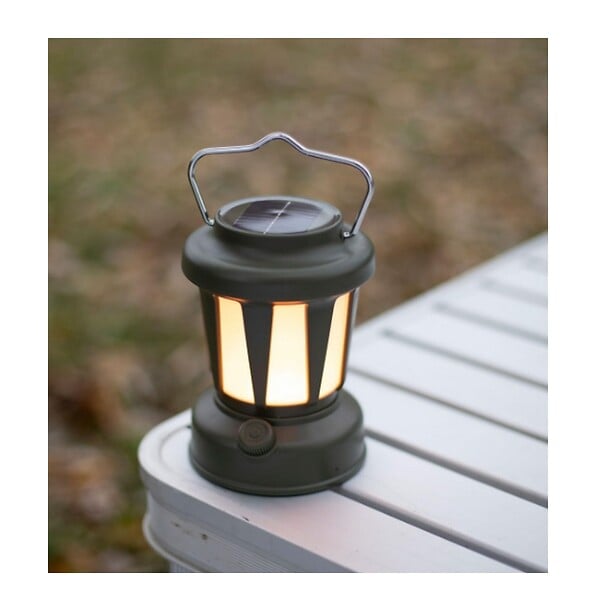 LIVOO - lampe solaire rechargeable gris - SEP145G - large