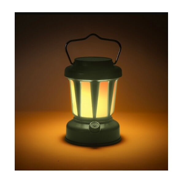 LIVOO - Lampe Solaire Rechargeable Vert - SEP145V - large