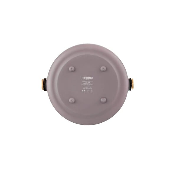 KOODUU - Lampe portable Lite-up rechargeable taupe - Lite-up Earth 2.0 - large