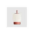 KOODUU - Lampe De Table Portable, Dimmable Et Rechargeable Via USB - Verre Opale, Orange - LOOME ORANGE - vignette